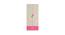 Emelia Wardrobe (Matte Laminate Finish, Light Wood - Barbie Pink) by Urban Ladder - Cross View Design 1 - 393215