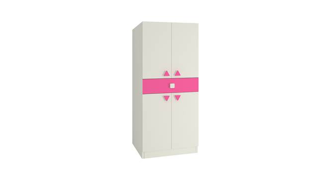 Stella Wardrobe (Matte Laminate Finish, Barbie Pink) by Urban Ladder - Cross View Design 1 - 393218