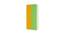 Jacqueline Wardrobe (Matte Laminate Finish, Mango Yellow - Verdant Green) by Urban Ladder - Rear View Design 1 - 393241