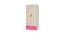 Emelia Wardrobe (Matte Laminate Finish, Light Wood - Barbie Pink) by Urban Ladder - Rear View Design 1 - 393245