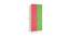 Jacqueline Wardrobe (Matte Laminate Finish, Strawberry Pink - Verdant Green) by Urban Ladder - Design 1 Close View - 393272