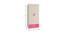 Emelia Wardrobe (Matte Laminate Finish, Light Wood - Barbie Pink) by Urban Ladder - Design 1 Close View - 393275