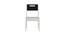 Mystica Study Chair (Carbon Black) by Urban Ladder - Cross View Design 1 - 393422