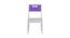 Lavista Study Chair (Lavender Purple, Painted Finish) by Urban Ladder - Cross View Design 1 - 393424