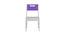 Lavista Study Chair (Lavender Purple, Painted Finish) by Urban Ladder - Cross View Design 1 - 393424
