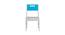 Lavista Study Chair (Azure Blue, Painted Finish) by Urban Ladder - Cross View Design 1 - 393426