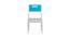 Lavista Study Chair (Azure Blue, Painted Finish) by Urban Ladder - Cross View Design 1 - 393426