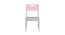 Lavista Study Chair (English Pink, Painted Finish) by Urban Ladder - Cross View Design 1 - 393427