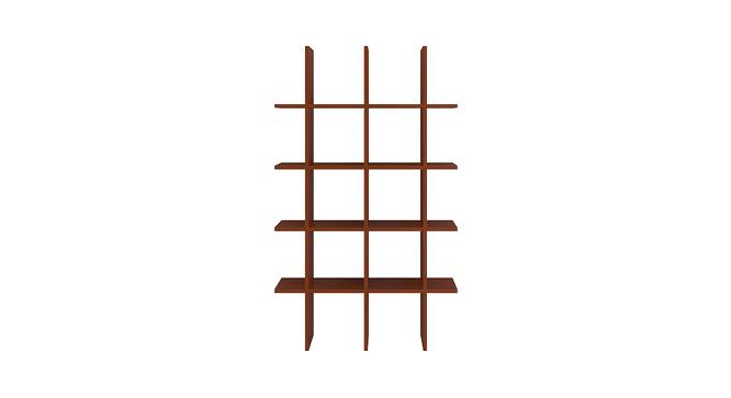 Lianna Bookshelf cum Display Unit (Matte Laminate Finish, Terra Sienna) by Urban Ladder - Cross View Design 1 - 393432