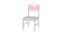 Lavista Study Chair (English Pink, Painted Finish) by Urban Ladder - Front View Design 1 - 393442