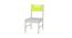 Lavista Study Chair (Lime Yellow, Painted Finish) by Urban Ladder - Front View Design 1 - 393443