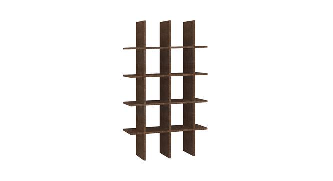Lianna Bookshelf cum Display Unit (Matte Laminate Finish, Tawny Cambric) by Urban Ladder - Front View Design 1 - 393446