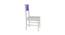Lavista Study Chair (Lavender Purple, Painted Finish) by Urban Ladder - Design 1 Side View - 393469
