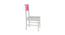 Lavista Study Chair (Barbie Pink, Painted Finish) by Urban Ladder - Design 1 Side View - 393470