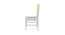 Lavista Study Chair (Lime Yellow, Painted Finish) by Urban Ladder - Design 1 Side View - 393473