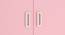 Fiona Wardrobe (Matte Laminate Finish, Light Wood - English Pink) by Urban Ladder - Design 1 Close View - 393478