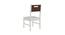 Mystica Study Chair (Coffee Walnut) by Urban Ladder - Design 1 Close View - 393483