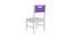 Lavista Study Chair (Lavender Purple, Painted Finish) by Urban Ladder - Design 1 Close View - 393484