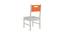 Lavista Study Chair (Light Orange, Painted Finish) by Urban Ladder - Design 1 Close View - 393489