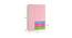Fiona Wardrobe (Matte Laminate Finish, Light Wood - English Pink) by Urban Ladder - Design 1 Close View - 393490