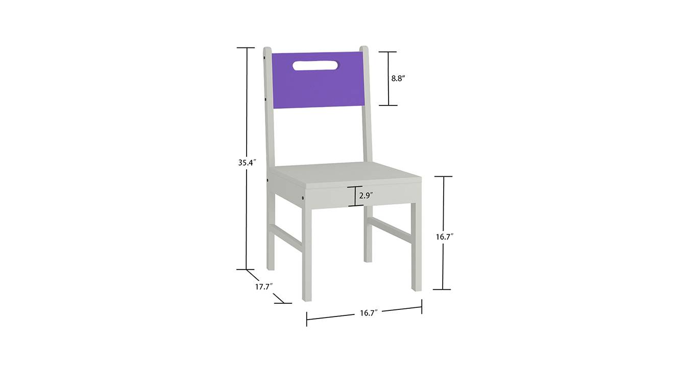 Lyra study chair lavender purple 6