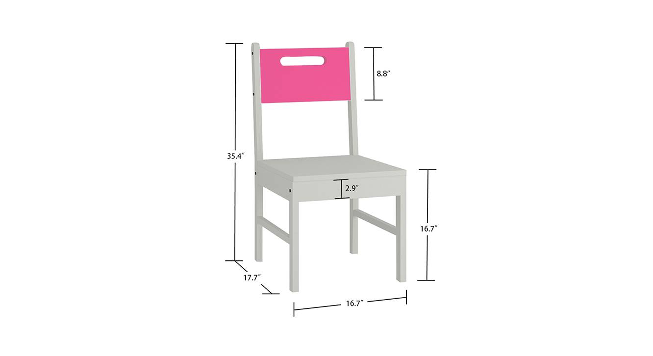 Lyra study chair barbie pink 6