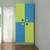 Malani kids wardrobe lime yellow azure blue lp