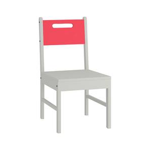 Kids Chair Design Lavista Solid Wood Kids Chair - Set of 1 in Strawberry Pink Colour
