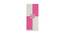 Darmine Wardrobe (Matte Laminate Finish, Ivory - Barbie Pink) by Urban Ladder - Cross View Design 1 - 393529