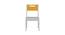 Lavista Study Chair (Mango Yellow, Painted Finish) by Urban Ladder - Cross View Design 1 - 393536