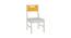 Lavista Study Chair (Mango Yellow, Painted Finish) by Urban Ladder - Front View Design 1 - 393553