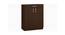 Alana Shoe Rack (Matte Laminate Finish, Coffee Walnut) by Urban Ladder - Front View Design 1 - 393557