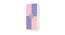 Darmine Wardrobe (Matte Laminate Finish, English Pink - Persian Lilac) by Urban Ladder - Rear View Design 1 - 393560