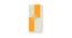 Darmine Wardrobe (Matte Laminate Finish, Ivory - Mango Yellow) by Urban Ladder - Rear View Design 1 - 393563