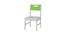 Lavista Study Chair (Verdant Green, Painted Finish) by Urban Ladder - Rear View Design 1 - 393565