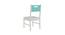 Lavista Study Chair (Misty Turquoise, Painted Finish) by Urban Ladder - Design 1 Close View - 393584