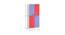 Darmine Wardrobe (Matte Laminate Finish, Persian Lilac - Strawberry Pink) by Urban Ladder - Design 1 Close View - 393595