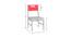 Lavista Study Chair (Strawberry Pink, Painted Finish) by Urban Ladder - Design 1 Close View - 393599