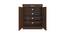 Alana Shoe Rack (Matte Laminate Finish, Coffee Walnut) by Urban Ladder - Image 1 Design 1 - 393613