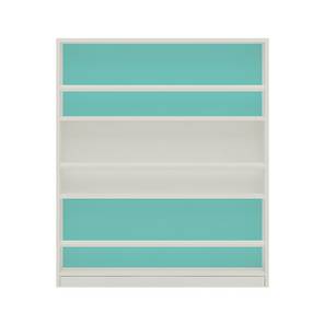 Kids Bookshelves Design Mystica Solid Wood Kids Bookshelf in Misty Turquoise Colour