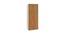 Zahra Wardrobe (Matte Laminate Finish, Mauritian Bamboo - Light Orange) by Urban Ladder - Cross View Design 1 - 393633