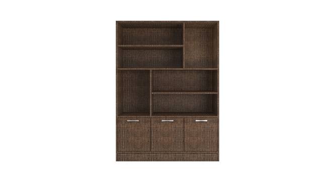 Angelica Bookshelf cum Display Unit (Matte Laminate Finish, Tawny Cambric) by Urban Ladder - Cross View Design 1 - 393640