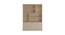 Angelica Bookshelf cum Display Unit (Matte Laminate Finish, Bronze Cambric) by Urban Ladder - Cross View Design 1 - 393641