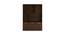 Angelica Bookshelf cum Display Unit (Matte Laminate Finish, Coffee Walnut) by Urban Ladder - Cross View Design 1 - 393642