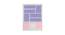 Renata Bookshelf cum Storage Unit (Matte Laminate Finish, English Pink - Persian Lilac) by Urban Ladder - Cross View Design 1 - 393644