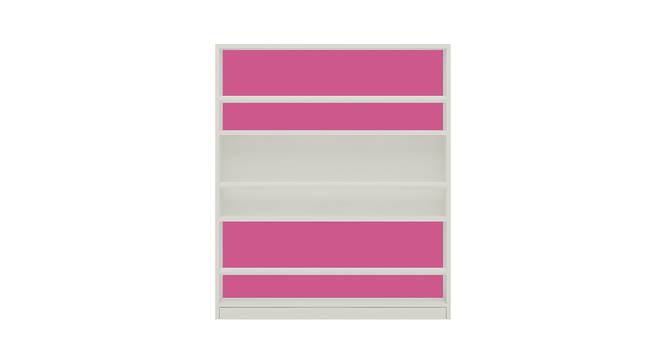 Kelsey Bookshelf (Matte Laminate Finish, Barbie Pink) by Urban Ladder - Cross View Design 1 - 393648
