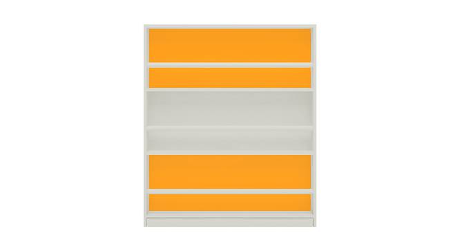 Kelsey Bookshelf (Matte Laminate Finish, Mango Yellow) by Urban Ladder - Cross View Design 1 - 393649