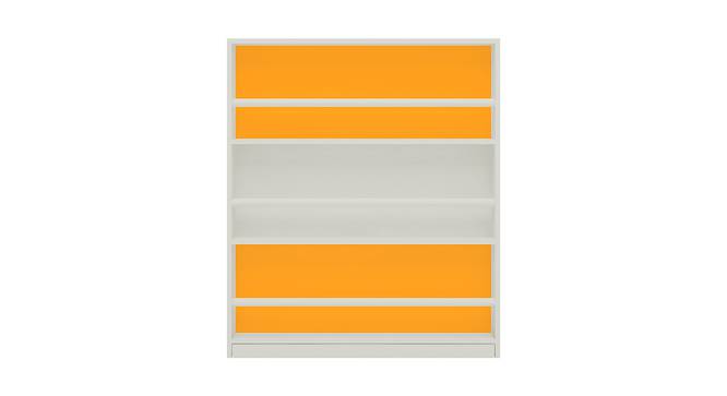 Kelsey Bookshelf (Matte Laminate Finish, Mango Yellow) by Urban Ladder - Cross View Design 1 - 393649