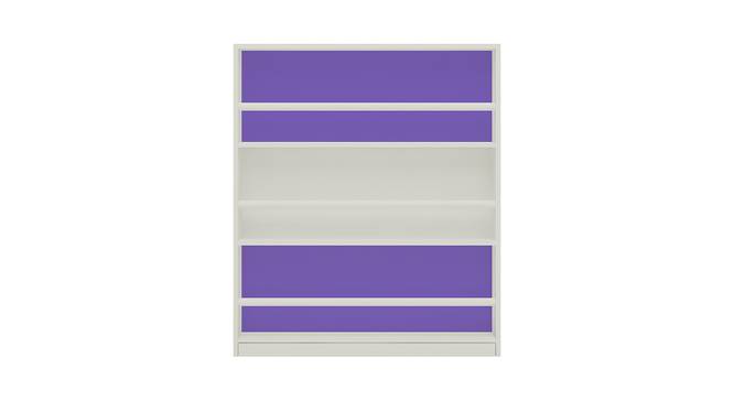 Kelsey Bookshelf (Matte Laminate Finish, Lavender Purple) by Urban Ladder - Cross View Design 1 - 393650
