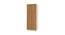 Zahra Wardrobe (Matte Laminate Finish, Mauritian Bamboo - Light Orange) by Urban Ladder - Front View Design 1 - 393651